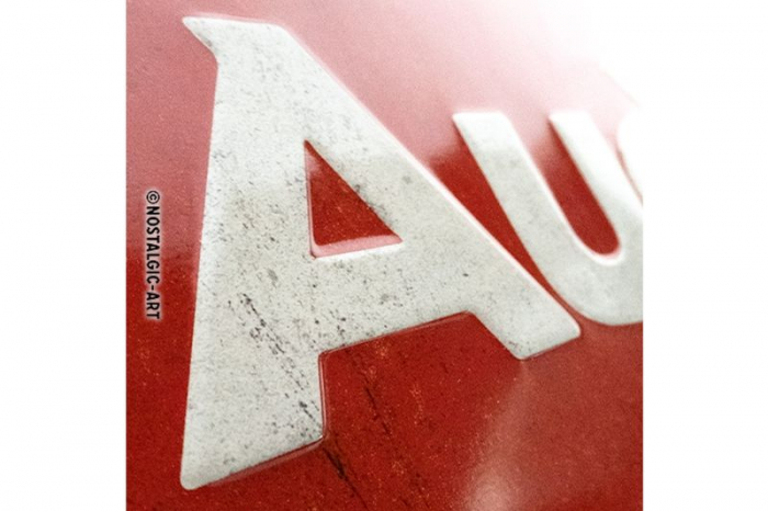 Blechschild "Audi Logo" - 30 x 20cm